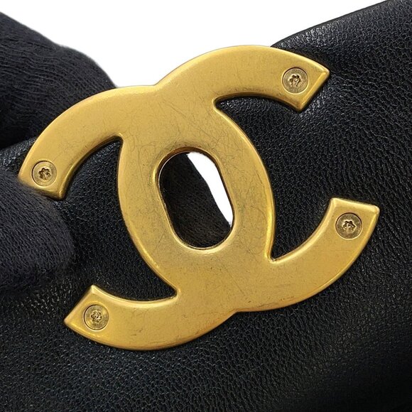 CHANEL Chain Shoulder Bag CHANEL19 Flap Coco Mark Lambskin AS1160 2-Way - Picture 12 of 15